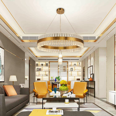 modern crystal chandelier